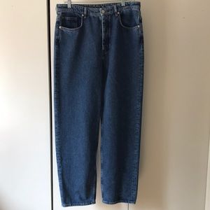 NWOT COS HIGH-WAIST TAPERED LEG JEANS SZ 32.